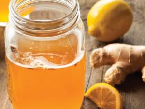 Lemon and ginger