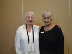 Jean Ross and Kim Gosman