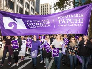 nurses strike, Auckland July 2018