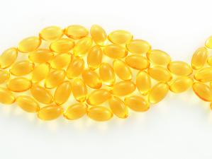 Fish oil capsules, supplements, omega-3