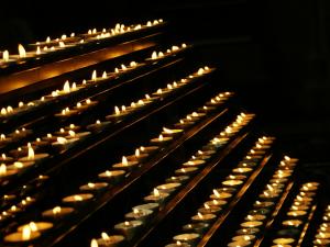 candles, prayer, bereavement