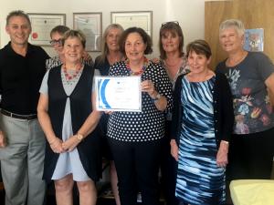 Raumati Road Surgery team members receive Health Care Home certification