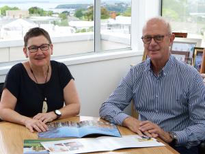 School of Population Health at the University of Auckland Ngaire Kerse and Metlifecare founder Cliff Cook