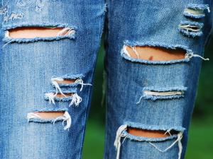 Ripped jeans