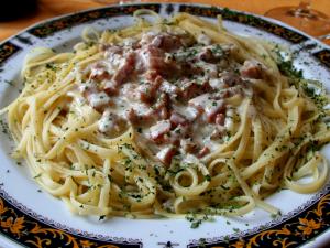 Pasta carbonara