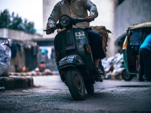 Vespa, motor cycle [photo: Fancy Crave/Unsplash]