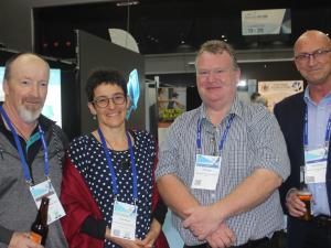 Darcy Kemp of Pleasant Point Health Centre, Tania Kemp of Pleasant Point Health Centre, Phil Page of Page Bio Medical, Phil Hansen of Medical Device and Testing 