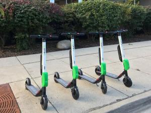 Lime scooters