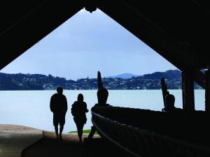 Waka at Waitangi