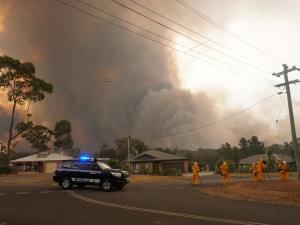 Bushfire in Yanderra Australia 2019