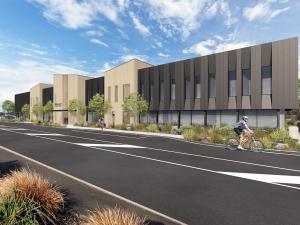 Artist's impression of new Rolleston health hub