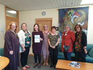 Midwives Siobhan Connor, Nicole Pihema, Julie Anne Genter, Eva Neely, Alison Eddy, Colleen Brown, Nga Marsters