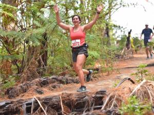 Zahra Shahtahmasebi out running