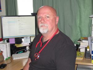 Rural nurse specialist Martin Pepers