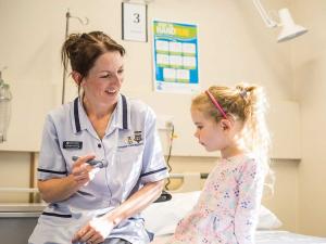 Nurse with child massey uni