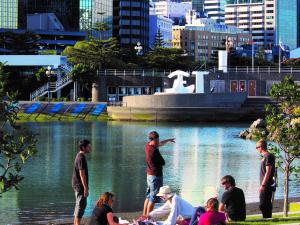 Wellington tourists