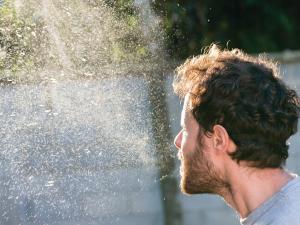 Man sneezing, sneeze, cold, achoo