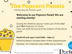 Popcorn panel #4 welcome slide