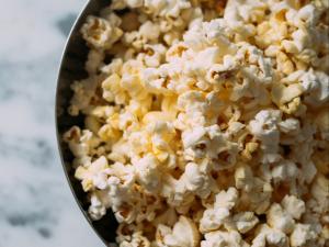 bowl of popcorn