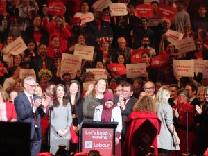 Jacinda Ardern - campaign launch