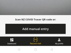 Covid Tracer App screenshot