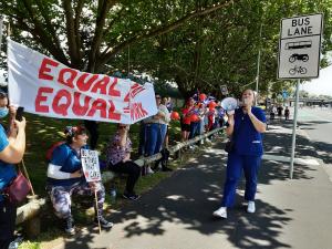 Nurses protest 9 November