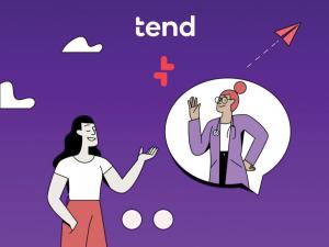 Tend, app display