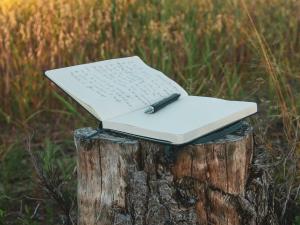 Poetry, writing, notebook