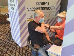 Bruce Arroll vaccination