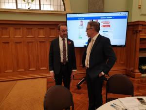 Andrew Little Stephen McKernan