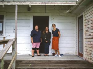 Parihaka team on Veranda