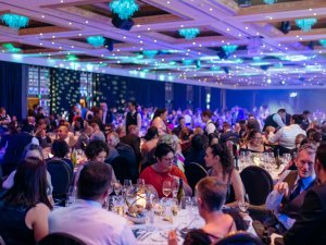 Guests seated in the venue 