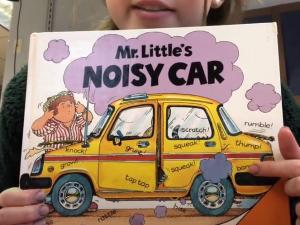 Mr Little's noisy car