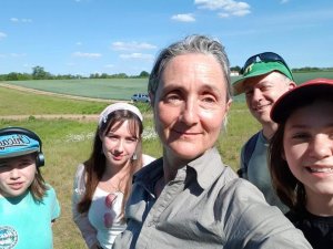 British doctor Anne Solomon and her family_Photo supplied to RNZ