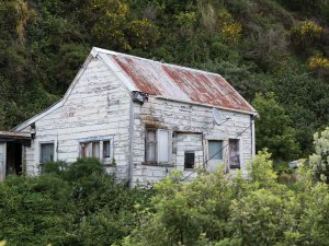 Falling down house