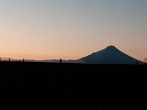 Taranaki from Hawera 1 Sept 2021