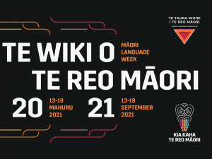 Te wiki of te reo Māori 2021 CR Te Taura Whiri i te Reo Māori