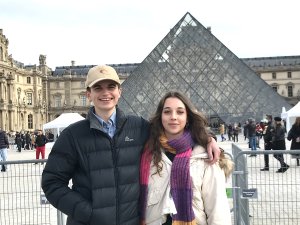 Rupert and Scarlett Giffin Louvre_supplied