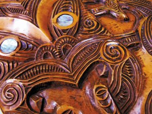 Maori carving