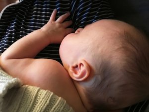 Breastfeeding baby [Image: supplied]