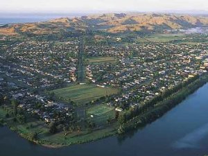 Wairoa aerial shot