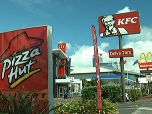 Pizza Hut, KFC, McDonald's