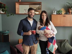 Jacinda Ardern and family 2018