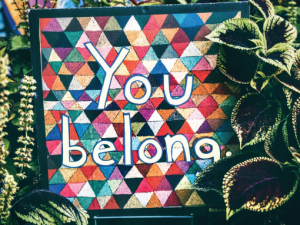 You belong CR Tim Mossholder on Unsplash