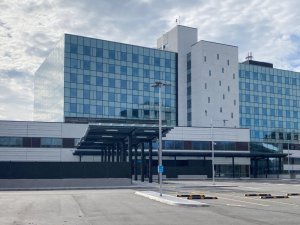 Christchurch Hospital New ED entrance in Waipapa building