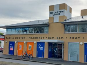 Riccarton Clinic street frontage