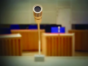 Court microphone