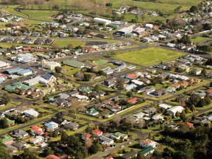 Te Aroha township