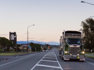 Rural town truck Hokitika