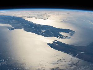 Aotearoa from space NASA Roscosmos 